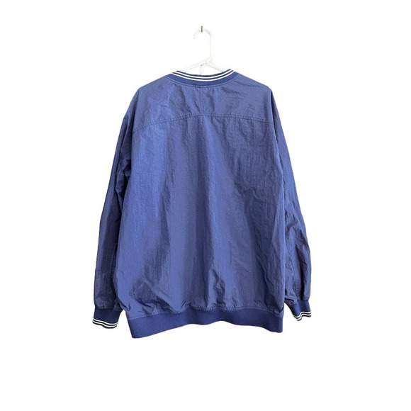 Vintage 90’s Nike White Tag Middle Check Blue Windbreaker Men Size 2XL - Picture 2 of 9